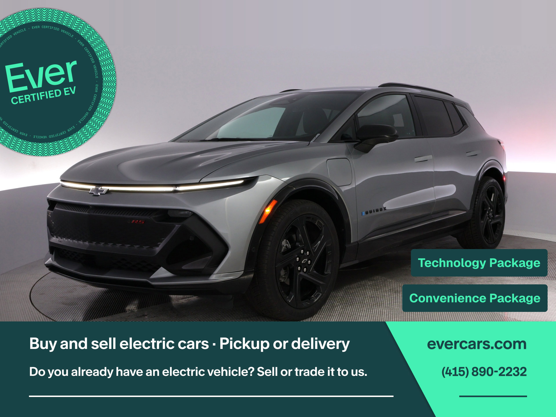 Used 2024 Chevrolet Equinox EV RS FWD image 1