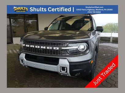 Certified 2025 Ford Bronco Sport Badlands