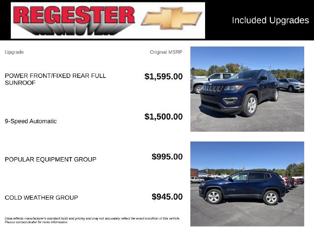 Used 2019 Jeep Compass Latitude w/ Popular Equipment Group AWD/4WD image 5
