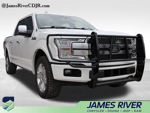 Used 2020 Ford F150 Platinum w/ Technology Package AWD/4WD image 6