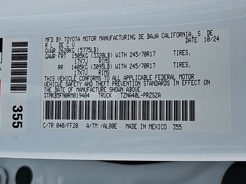 Used 2024 Toyota Tacoma SR5 RWD image 37
