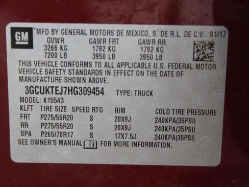 Used 2017 Chevrolet Silverado 1500 High Country image 29