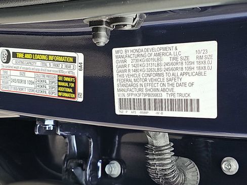 Used 2023 Honda Ridgeline RTL-E image 39