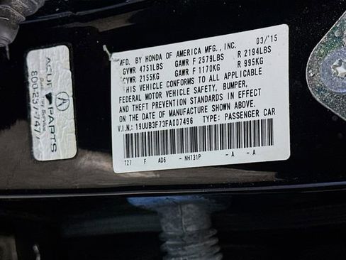 Used 2015 Acura TLX V6 SH-AWD w/ Advance Package image 35