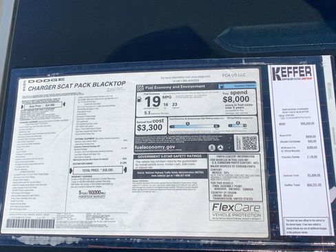 New 2026 Dodge Charger Scat Pack w/ Blacktop Package AWD/4WD image 45