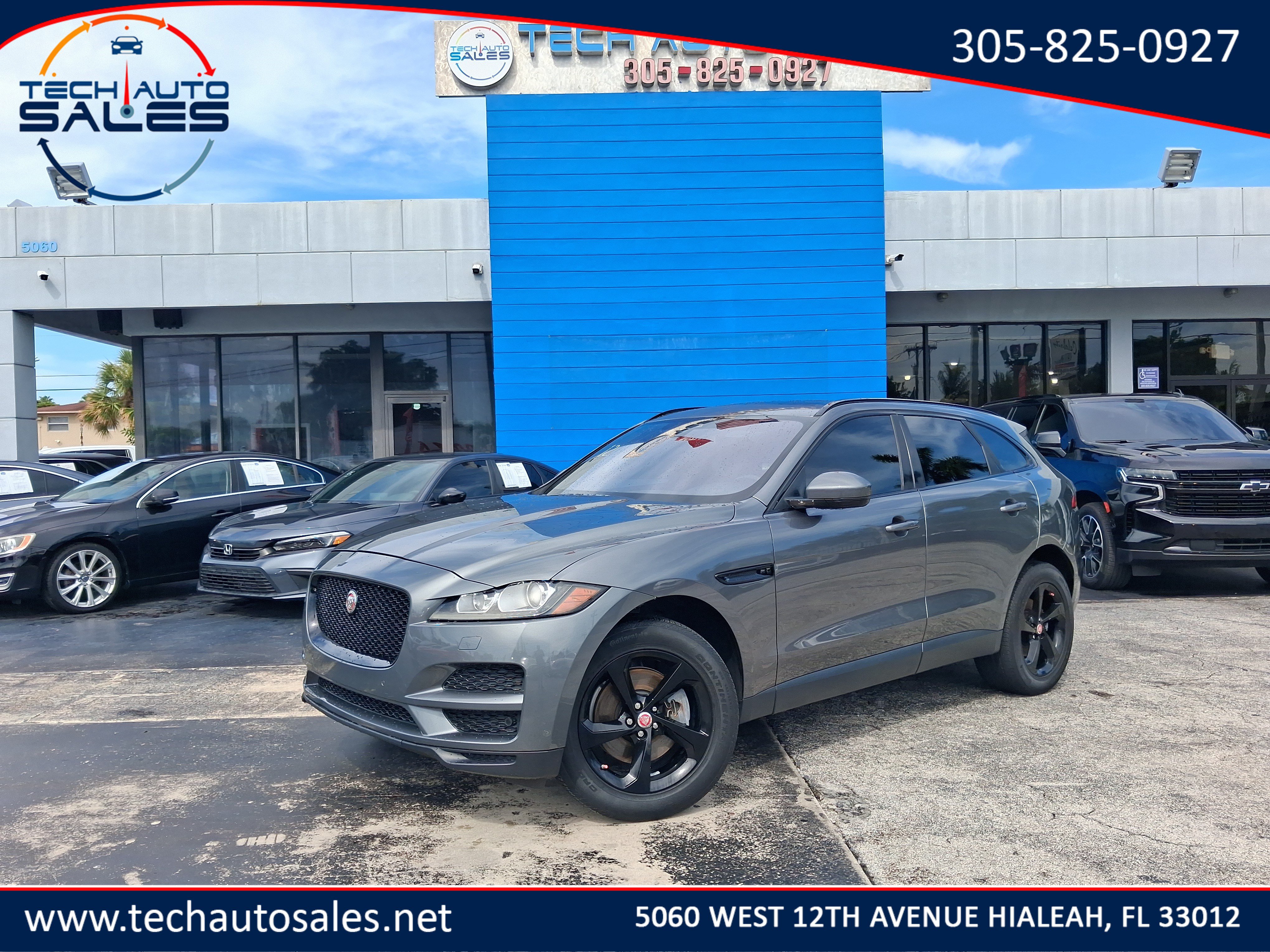Used 2018 Jaguar F-PACE Premium AWD/4WD image 1