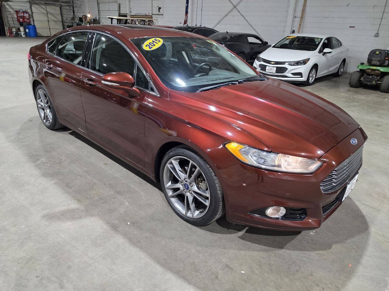 Used 2015 Ford Fusion Titanium AWD/4WD image 17