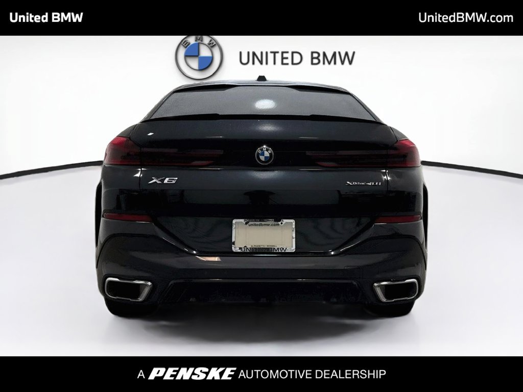Certified 2025 BMW X6 xDrive40i w/ Parking Assistance Package AWD/4WD image 6