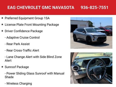 Used 2025 Chevrolet Trax ACTIV w/ Sunroof Package FWD image 4