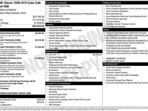 Used 2020 GMC Sierra 1500 AT4 w/ AT4 Premium Package AWD/4WD image 3