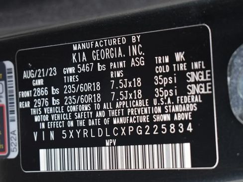 Certified 2023 Kia Sorento S w/ Panoramic Sunroof Package AWD/4WD image 41