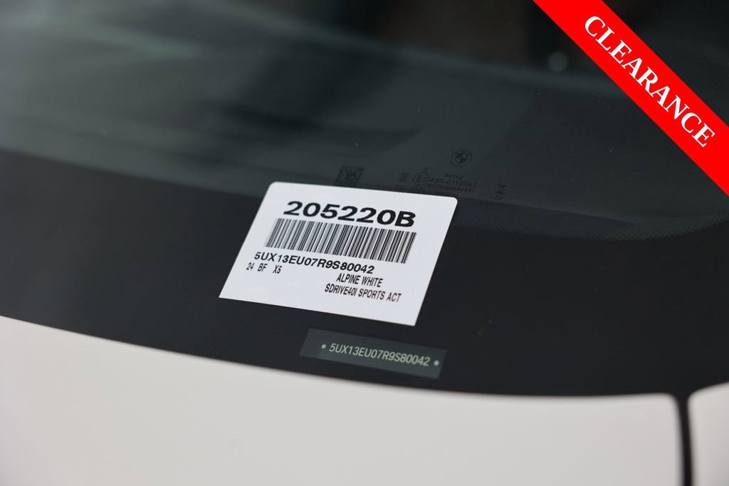 Used 2024 BMW X5 sDrive40i w/ M Sport Package RWD image 45
