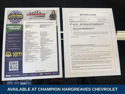 Used 2024 Chevrolet Silverado 1500 Custom Trail Boss AWD/4WD image 43