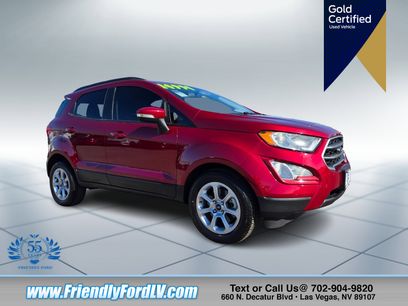 Certified 2021 Ford EcoSport SE w/ SE Convenience Package