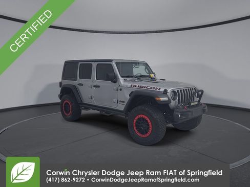 Certified 2018 Jeep Wrangler Unlimited Rubicon w/ Steel Bumper Group image 8