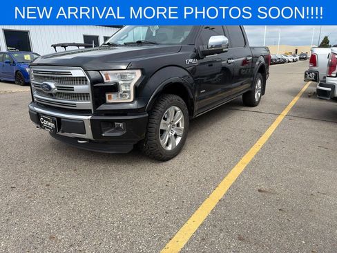 Used 2016 Ford F150 Platinum w/ Technology Package AWD/4WD image 2
