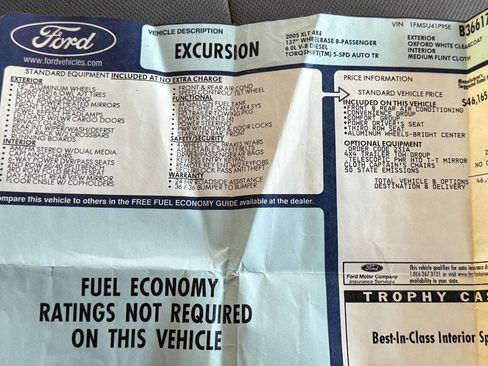 Used 2005 Ford Excursion XLT image 46