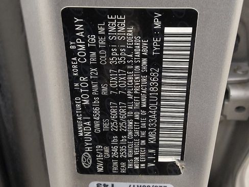 Used 2020 Hyundai Tucson Value FWD image 33