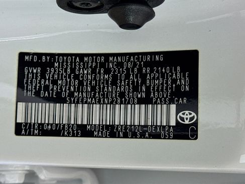 Used 2022 Toyota Corolla LE FWD image 39