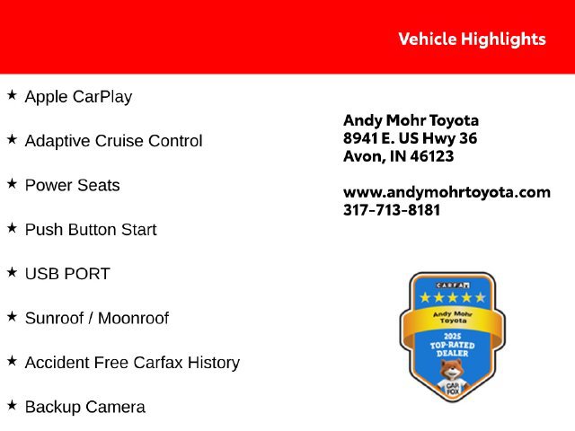 Used 2024 Toyota Camry XSE w/ Navigation Package FWD image 2