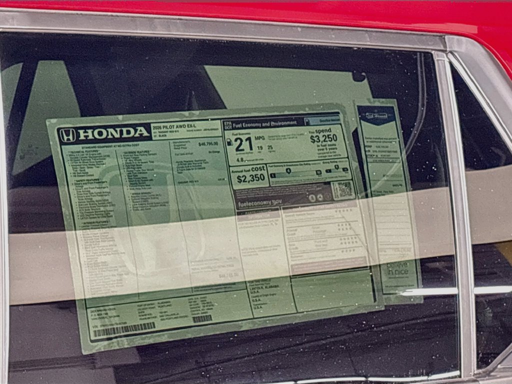 New 2026 Honda Pilot EX-L image 24