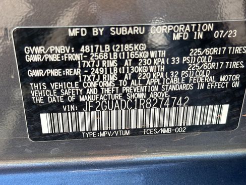 Used 2024 Subaru Crosstrek 2.0i Premium w/ Crosstrek Mirror Package AWD/4WD image 29