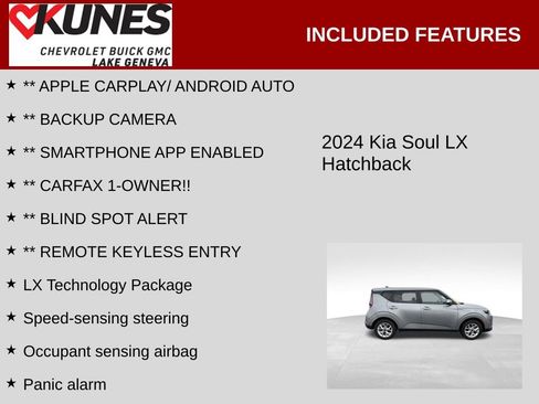 Used 2024 Kia Soul LX w/ Option Group 015 FWD image 2