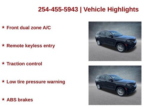 Used 2025 Jeep Grand Cherokee Laredo w/ Luxury Tech Group I AWD/4WD image 2