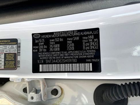 New 2025 Hyundai Santa Cruz SE image 18