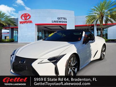 Used 2021 Lexus LC 500 Convertible w/ Touring Package