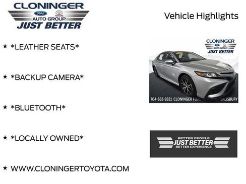 Used 2021 Toyota Camry SE FWD image 3