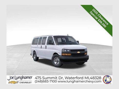 New 2025 Chevrolet Express 2500 Work Van w/ Driver Convenience Package image 1