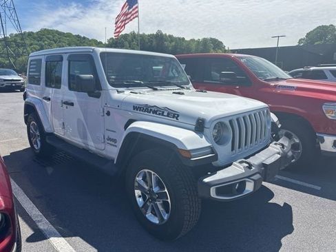 Used 2021 Jeep Wrangler Unlimited Sahara AWD/4WD image 1