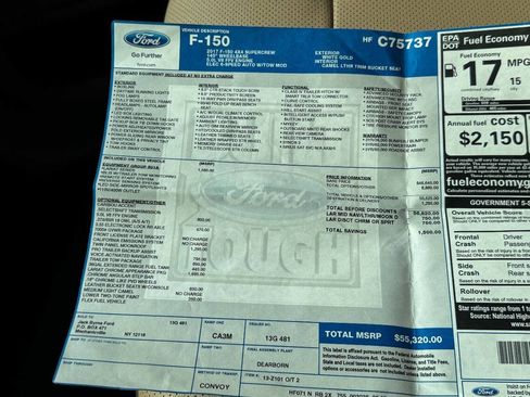 Used 2017 Ford F150 Lariat AWD/4WD image 41