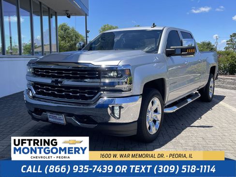 Used 2018 Chevrolet Silverado 1500 LTZ w/ Max Trailering Package AWD/4WD image 1