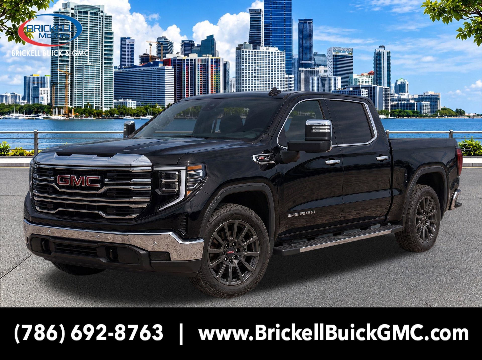 Used 2025 GMC Sierra 1500 SLT w/ SLT Premium Plus Package AWD/4WD 360° Tour