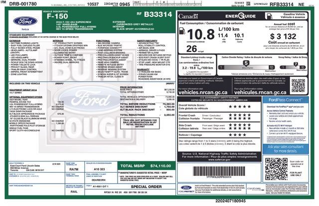 Used 2024 Ford F150 XLT w/ Mobile Office Package AWD/4WD image 12