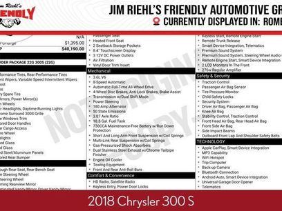 Used 2018 Chrysler 300 S