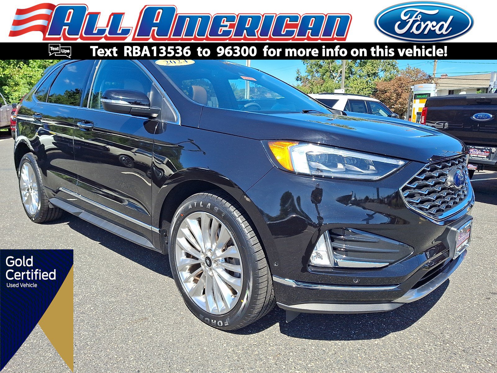 Certified 2024 Ford Edge Titanium w/ Titanium Elite Package AWD/4WD image 1