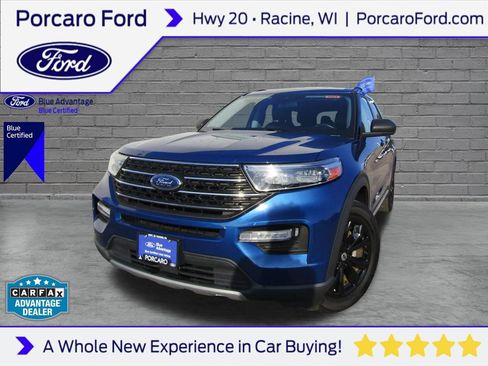 Certified 2022 Ford Explorer XLT w/ Equipment Group 202A AWD/4WD image 1