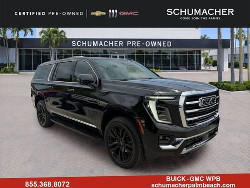 Used 2025 GMC Yukon XL Elevation w/ LPO, Yukon Black Package RWD image 1