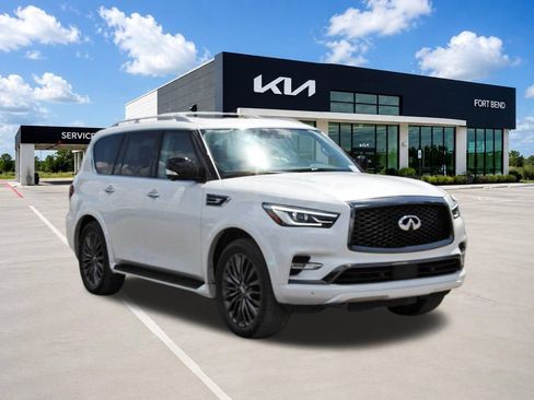 Used 2023 INFINITI QX80 Premium Select w/ All-Season Package RWD image 3