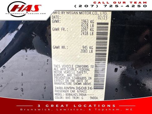 Used 2023 Nissan Altima 2.5 SV image 18