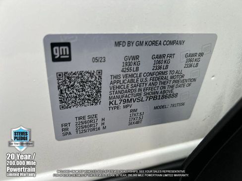 Certified 2023 Chevrolet TrailBlazer ACTIV w/ Sun and Liftgate Package FWD image 35