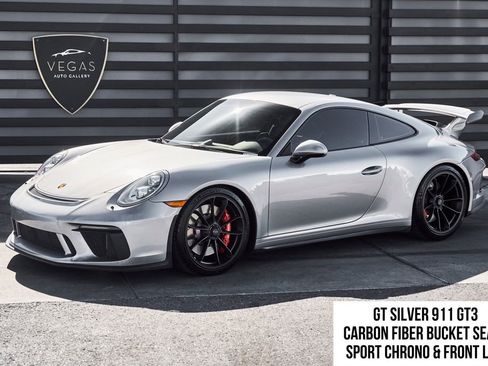 Used 2018 Porsche 911 GT3 w/ Sport Chrono Package RWD image 1