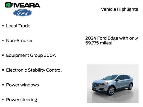 Used 2024 Ford Edge Titanium AWD/4WD image 7