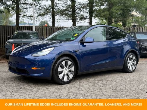 Used 2021 Tesla Model Y Long Range AWD/4WD image 3