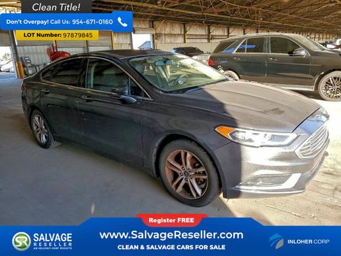Used 2018 Ford Fusion SE w/ Fusion SE Technology Package image 5