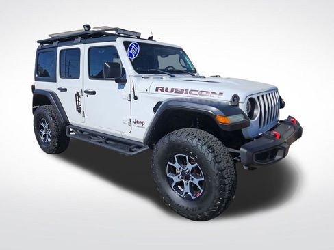 Used 2021 Jeep Wrangler Unlimited Rubicon w/ LED Lighting Group AWD/4WD image 7