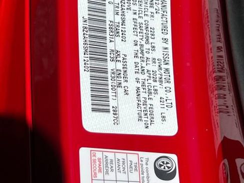 New 2025 Nissan Z Sport w/ Floor Mat Package image 25